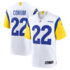Blake Corum Los Angeles Rams White Away Game Jersey - All Stitched