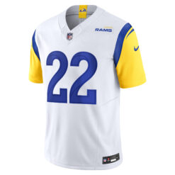 Alternative view of Blake Corum Los Angeles Rams White Away Vapor F.U.S.E Limited Jersey - All Stitched