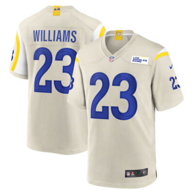 Kyren Williams Los Angeles Rams Bone Alternate Game Jersey - All Stitched