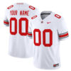 Custom Ohio State Buckeyes Football White Vapor F.U.S.E Limited Jersey - All Stitched