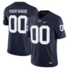 Custom Penn State Nittany Lions Football Navy Game Jersey - All Stitched