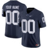 Custom Penn State Nittany Lions Football Navy Vapor F.U.S.E Limited Jersey - All Stitched