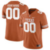 Custom Texas Longhorns Football Orange Game Jersey - All Stitched