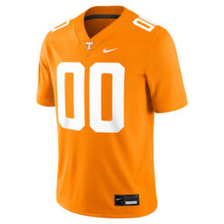 Alternative view of Custom Tennessee Volunteers Football Orange Game Jersey - All Stitched