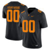 Custom Tennessee Volunteers Football Black Game Jersey - All Stitched