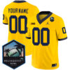 Custom Michigan Wolverines Football ReliaQuest Bowl Maize Jersey - All Stitched
