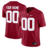 Custom Alabama Crimson Tide Football Crimson Game Jersey - All Stitched