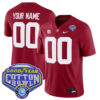 Custom Alabama Crimson Tide Football Cotton Bowl Crimson Game Jersey - All Stitched
