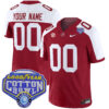 Custom Alabama Crimson Tide Football Cotton Bowl Alternate Crimson Jersey - All Stitched