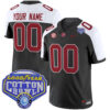 Custom Alabama Crimson Tide Football Cotton Bowl Alternate Black Jersey - All Stitched