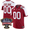 Custom Alabama Crimson Tide Football Sugar Bowl Alternate Crimson Jersey - All Stitched