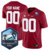Custom Alabama Crimson Tide Football ReliaQuest Bowl Crimson Game Jersey - All Stitched