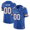 Custom Florida Gators Football Royal Blue Vapor F.U.S.E Limited Jersey w/ SEC Patch - All Stitched