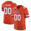 Custom Florida Gators Football Orange Vapor F.U.S.E Limited Jersey w/ SEC Patch - All Stitched