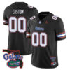 Custom Florida Gators Football Black Vapor F.U.S.E Limited Jersey - All Stitched