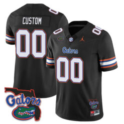 Custom Florida Gators Football Black Vapor F.U.S.E Limited Jersey - All Stitched