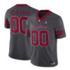 Custom Oklahoma Sooners Football Grey Alternate Game Jersey - All Stitched