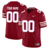 Custom Oklahoma Sooners Football Crimson Alternate Game Jersey - All Stitched