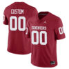 Custom Oklahoma Sooners Football Crimson Jersey - All Stitched