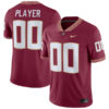 Custom Florida State Seminoles Football Garnet Home Jersey - All Stitched