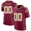 Custom Florida State Seminoles Football Garnet Alumni Jersey - All Stitched