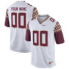 Custom Florida State Seminoles Football White Game Jersey - All Stitched