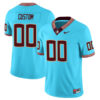Custom Florida State Seminoles Football Seminole Heritage Turquoise Limited Jersey - All Stitched