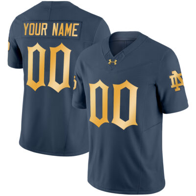 Custom Notre Dame Fighting Irish Football 2024 Shamrock Series Jersey - All Stitched