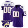 Custom Washington Huskies Football Purple Alt Vapor F.U.S.E Limited Jersey - All Stitched