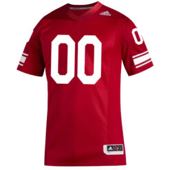 Alternative view of Custom Louisville Cardinals Football Red Alternate Game Jersey - All Stitched