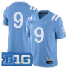 Nico Iamaleava UCLA Bruins Football Light Blue Alternate Jersey w/ B1G Patch - All Stitched