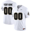 Custom Purdue Boilermakers Football White Vapor Limited Jersey - All Stitched
