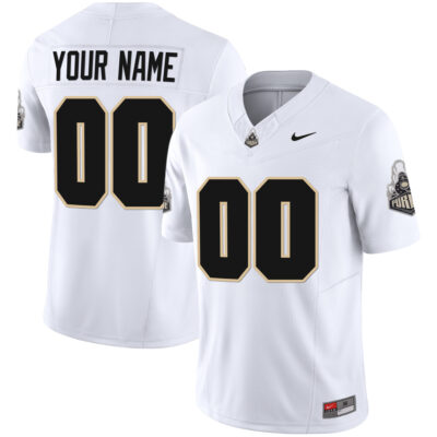 Custom Purdue Boilermakers Football White Vapor Limited Jersey - All Stitched
