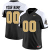 Custom Purdue Boilermakers Football Black Alternate Vapor Limited Jersey - All Stitched
