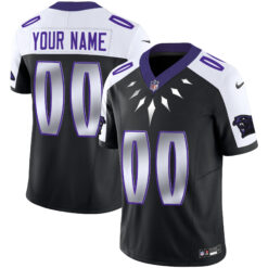 Custom Carolina Panthers Wakanda Black Alternate Vapor Limited Jersey - All Stitched