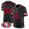Custom San Francisco 49ers Mexico Black Vapor Limited Jersey - All Stitched