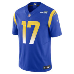Alternative view of Davante Adams Los Angeles Rams Royal Blue Home Vapor F.U.S.E Limited Jersey - All Stitched