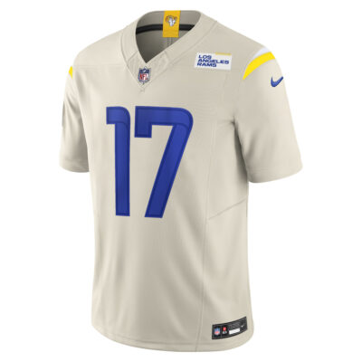 Alternative view of Davante Adams Los Angeles Rams Bone Alternate Vapor F.U.S.E Limited Jersey - All Stitched