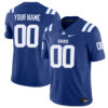 Custom Duke Blue Devils Football Royal Vapor F.U.S.E Limited Jersey - All Stitched