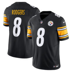 Aaron Rodgers Pittsburgh Steelers Black Vapor F.U.S.E Limited Jersey - All Stitched