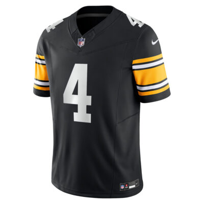 Alternative view of DK Metcalf Pittsburgh Steelers Black Alternate Vapor F.U.S.E Limited Jersey - All Stitched