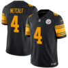 DK Metcalf Pittsburgh Steelers Black 2nd Alternate Vapor F.U.S.E Limited Jersey - All Stitched
