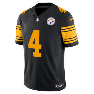 Alternative view of DK Metcalf Pittsburgh Steelers Black 2nd Alternate Vapor F.U.S.E Limited Jersey - All Stitched