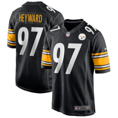 Cameron Heyward Pittsburgh Steelers Black Game Jersey - All Stitched