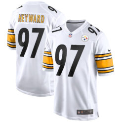Cameron Heyward Pittsburgh Steelers White Game Jersey - All Stitched