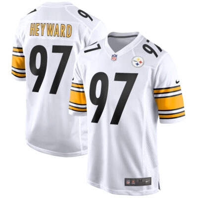 Cameron Heyward Pittsburgh Steelers White Game Jersey - All Stitched