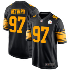 Cameron Heyward Pittsburgh Steelers Black 2nd Alternate Game Jersey - All Stitched