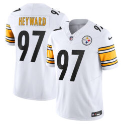Cameron Heyward Pittsburgh Steelers White Vapor F.U.S.E Limited Jersey - All Stitched
