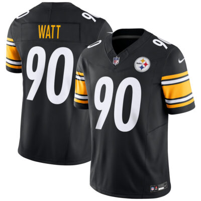 T.J. Watt Pittsburgh Steelers Black Vapor F.U.S.E Limited Jersey - All Stitched