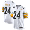 Joey Porter Jr Pittsburgh Steelers White Game Jersey - All Stitched